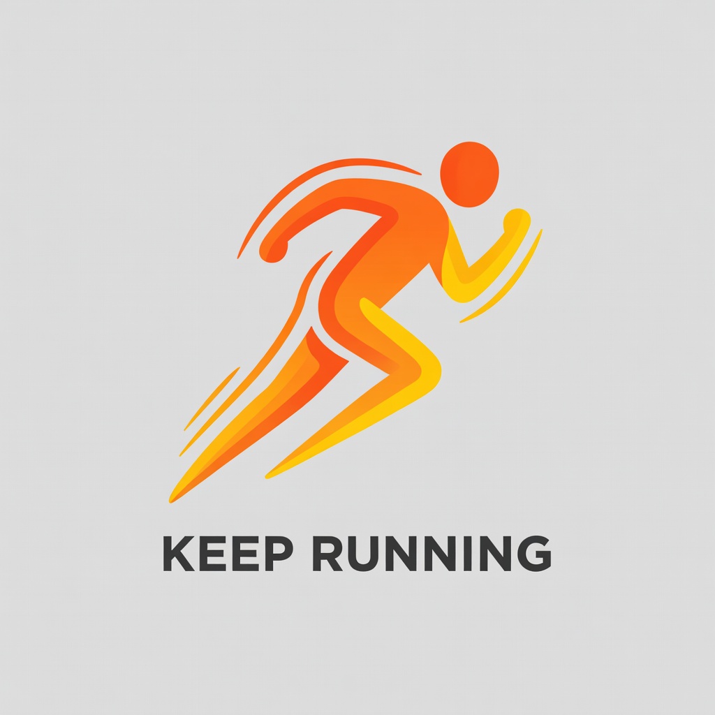 Person running consistently for habit tracking and fitness